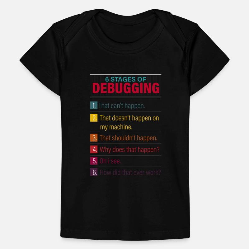 tech, tech tech support, geek, T-shirt Premium bébé bio
