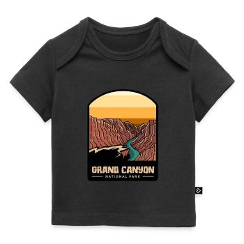 Grand Canyon - Baby Premium Organic T-Shirt - Schwarz - Vorne