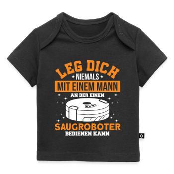 Reinigungskraft Saugroboter Putzkraft Geschenk - Baby Premium Organic T-Shirt - Schwarz - Vorne