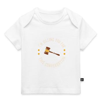 Je m’en charge pour ce que je vais faire - T-shirt Premium bébé bio - marine foncé - Devant
