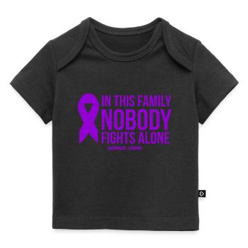 Crohn's Disease Awareness - Awareness fight against - Baby Premium Organic T-shirt - black - Front
