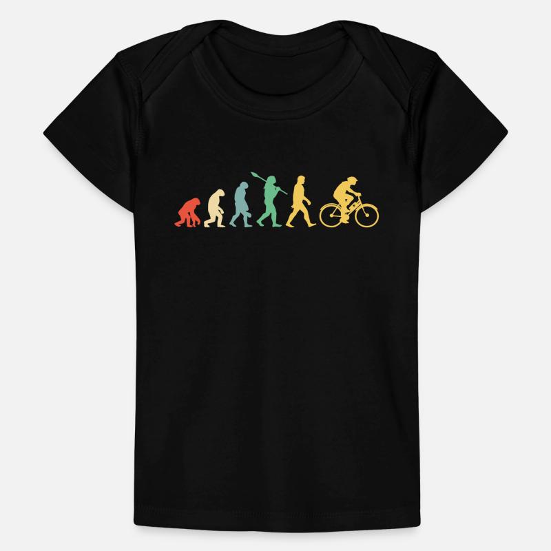 Bicycle E-Bike Evolution Baby Premium Organic T-shirt