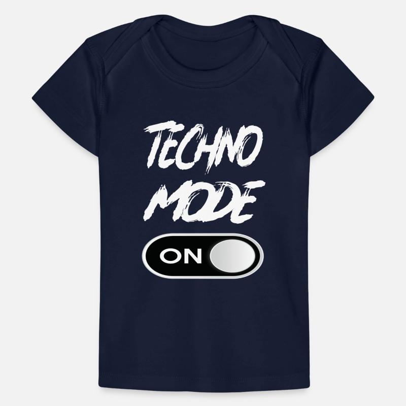 Techno Mode On - Techno Techno Musique Techno T-shirt Premium bébé bio