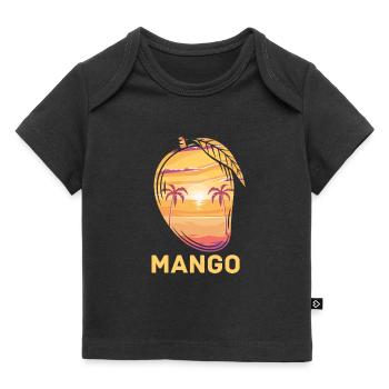 Mangue - T-shirt Premium bébé bio - noir - Devant