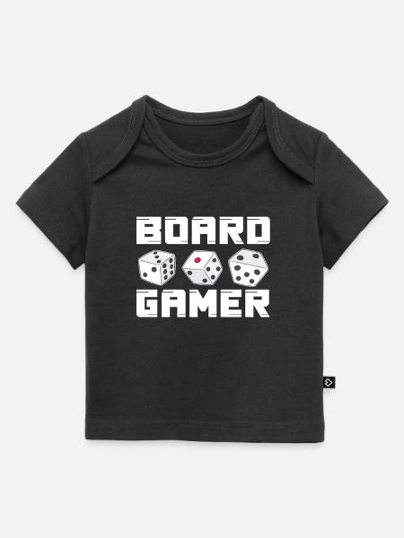 Brettspiel - Baby Premium Organic T-Shirt - Schwarz