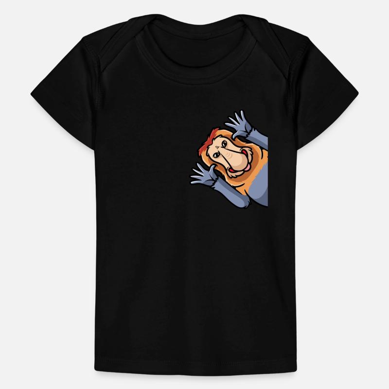 Proboscis Monkey Monkeys Baby Premium Organic T-shirt