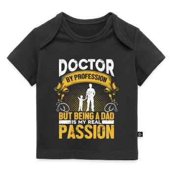 Doctor Doctor Specialist Physician - Baby Premium Organic T-shirt - black - Front
