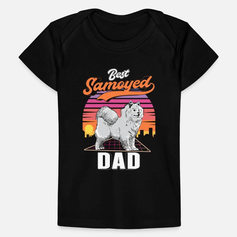 Meilleur Samoyed Dad Samojede Samojeden T-shirt Premium bébé bio