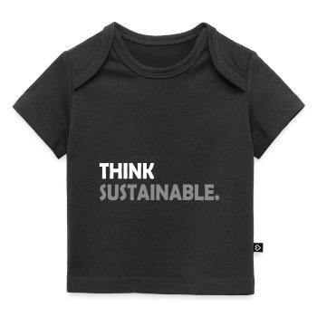 Sustainability - Baby Premium Organic T-shirt - black - Front