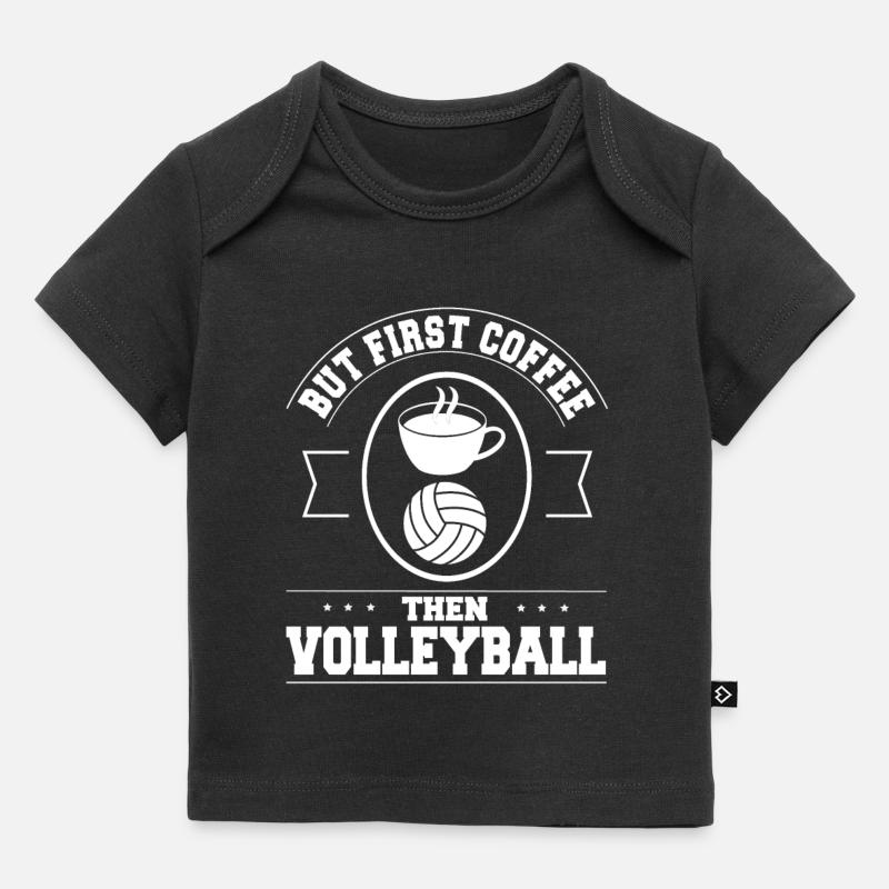 Volleyball Volleyball de plage - T-shirt Premium bébé bio - noir