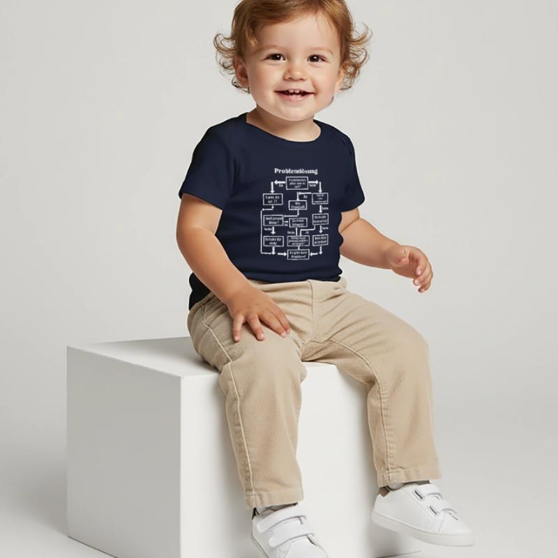 Problem Solving Men Schema Diagram Gift Baby Premium Organic T-shirt