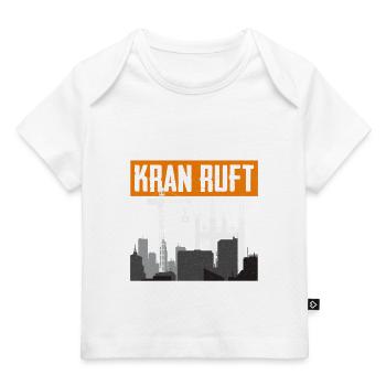 Kran - Baby Premium Organic T-Shirt - Dunkelnavy - Vorne