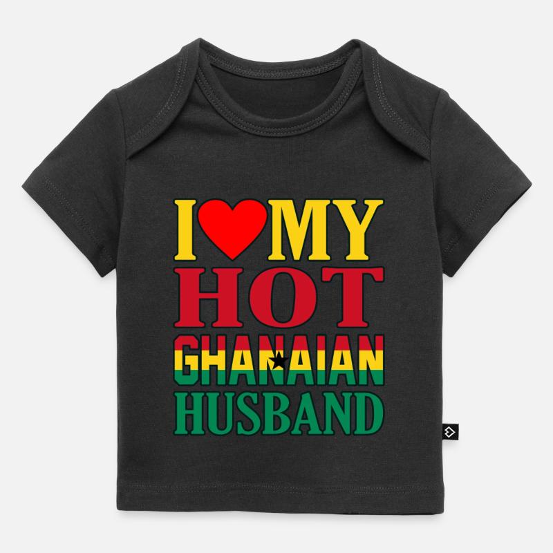 Ghana - T-shirt Premium bébé bio - noir