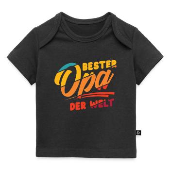Bester Opa - Baby Premium Organic T-Shirt - Schwarz - Vorne
