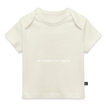 North Las Vegas Coordinates - Baby Premium Organic T-shirt - dark navy - Front
