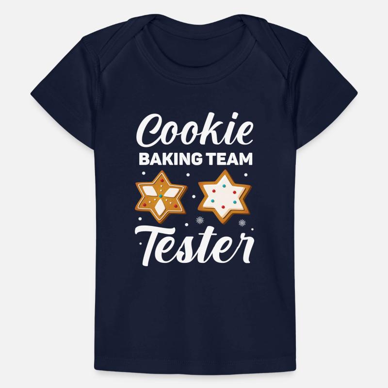 Testeur de l’équipe de cuisson de biscuits - Cuisson de Noël T-shirt Premium bébé bio