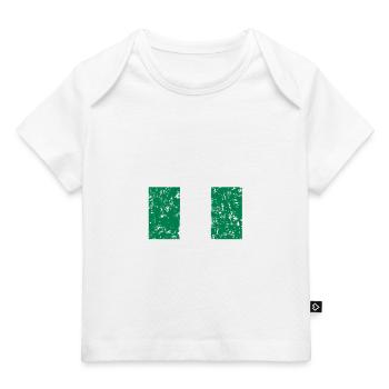 Fier drapeau nigérian nigérian - T-shirt Premium bébé bio - marine foncé - Devant