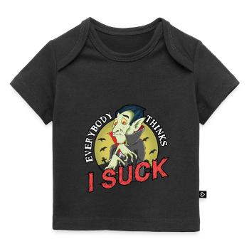 Humor - Baby Premium Organic T-Shirt - Schwarz - Vorne