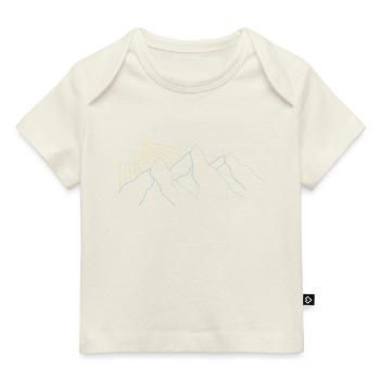 Berg Sonne Natur Naturmensch Motiv Nature - Baby Premium Organic T-Shirt - Dunkelnavy - Vorne