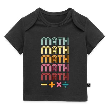 Mathematik - Baby Premium Organic T-Shirt - Schwarz - Vorne