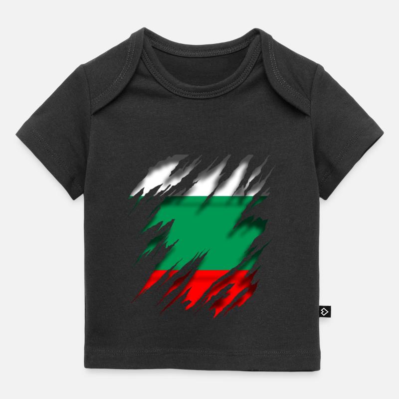 Bulgarie Bulgarie - T-shirt Premium bébé bio - noir