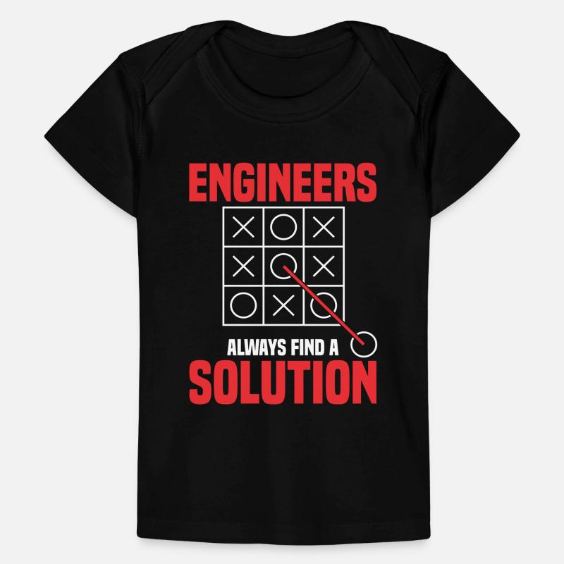 Engineers Always Find A Solution Engineering Appar Baby Premium Organic T-Shirt