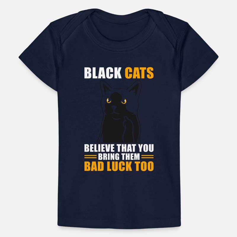 Superstition Chat Noir T-shirt Premium bébé bio
