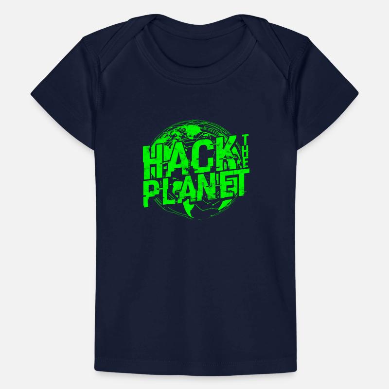 Hack the Planet Softwareentwickler - Anonymous Baby Premium Organic T-Shirt