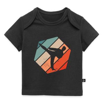 TKD Korean Martial Arts Tae Kwon - Baby Premium Organic T-Shirt - Schwarz - Vorne
