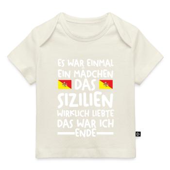 Sicilia Sizilien Italien Sizilianerin - Baby Premium Organic T-Shirt - Dunkelnavy - Vorne