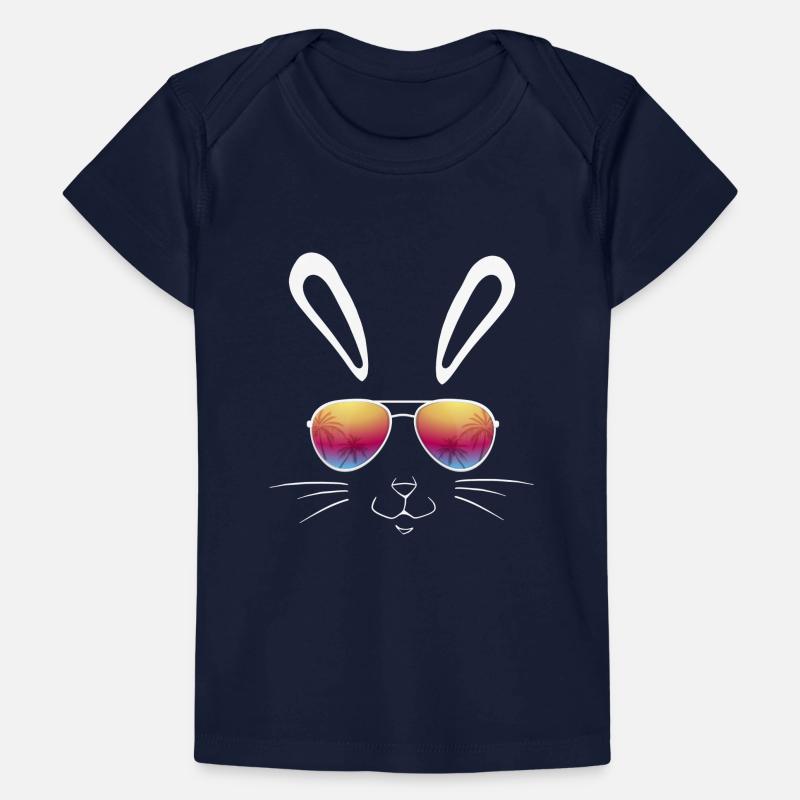 Rabbit Rabbit Cool Rabbit Pet Easter Baby Premium Organic T-shirt