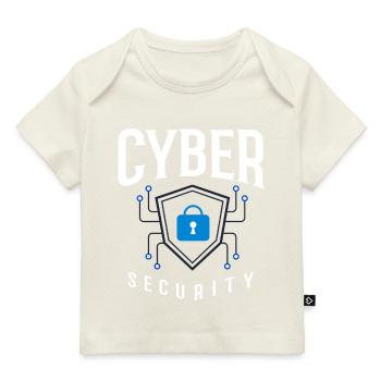 Cyber Security Information Computer Sicherheit - Baby Premium Organic T-Shirt - Dunkelnavy - Vorne