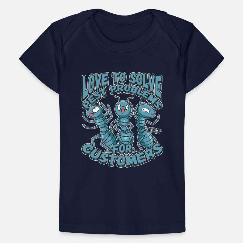 Aimer résoudre les problèmes de parasites Conception pour un bug T-shirt Premium bébé bio