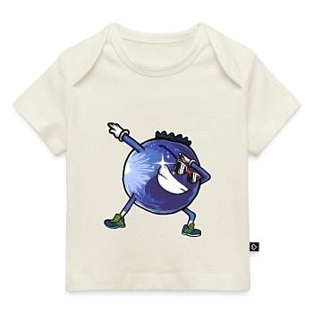 Dabbing Blueberry Fruits Blueberry Blueberry - T-shirt Premium bébé bio - marine foncé - Devant