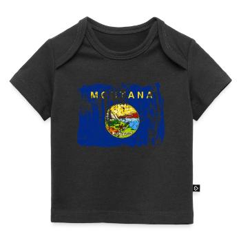 Fier cadeau de résident du Montana - T-shirt Premium bébé bio - noir - Devant
