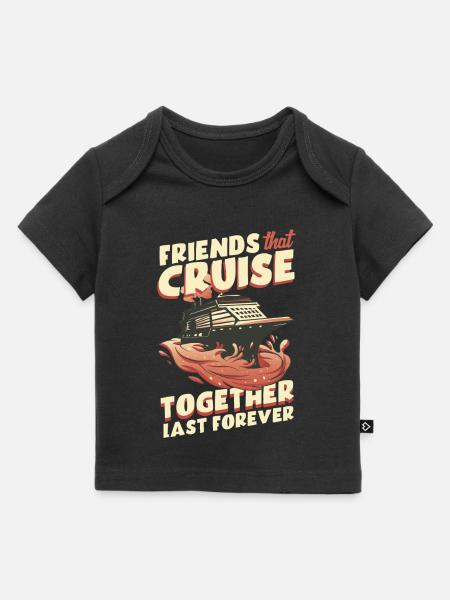 Kreuzfahrt - Baby Premium Organic T-Shirt - Schwarz