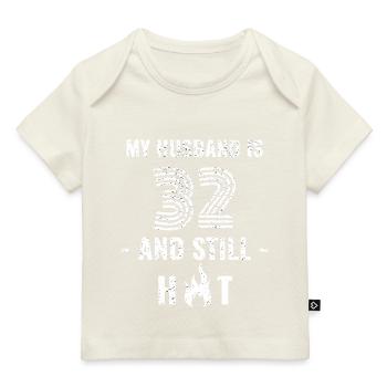 32 Jahre Geburtstag Ehemann - Baby Premium Organic T-Shirt - Dunkelnavy - Vorne