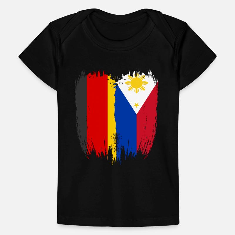 Germany Flag Philippines Baby Premium Organic T-shirt