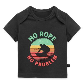 Wakeboard WakeboardIng Wakeboarder Cadeau - T-shirt Premium bébé bio - noir - Devant