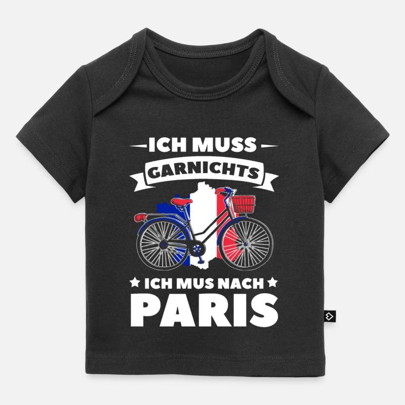 France - T-shirt Premium bébé bio - noir