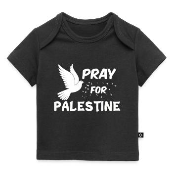 Palestine - Baby Premium Organic T-shirt - black - Front