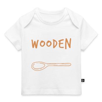 Wooden Spoon Survivor - Baby Premium Organic T-Shirt - Dunkelnavy - Vorne