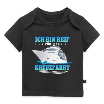 Kreuzfahrt - Baby Premium Organic T-Shirt - Schwarz - Vorne