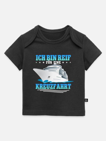 Kreuzfahrt - Baby Premium Organic T-Shirt - Schwarz