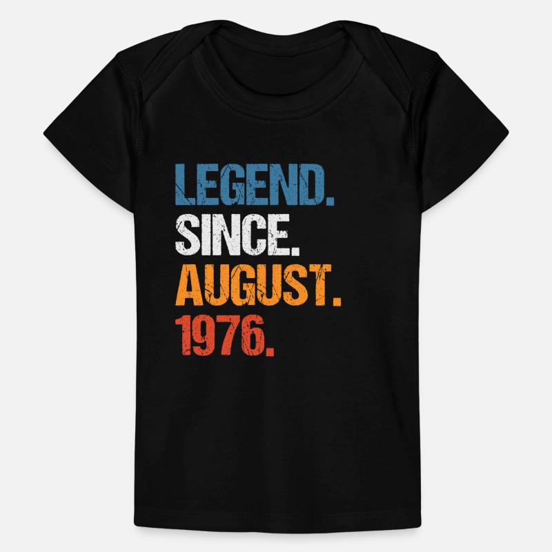 Legend Since August 1976 Geburtstag Baby Premium Organic T-Shirt
