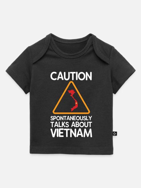 Gespräche Über Vietnam geschenk - Baby Premium Organic T-Shirt - Schwarz