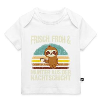 Pfleger Nachtschicht Krankenpfleger Altenpfleger P - Baby Premium Organic T-Shirt - Dunkelnavy - Vorne