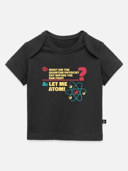 Physik Physiker - Baby Premium Organic T-Shirt - Schwarz