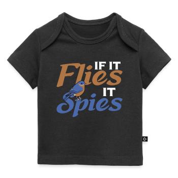 Vogel Vögel Liebhaber - Baby Premium Organic T-Shirt - Schwarz - Vorne