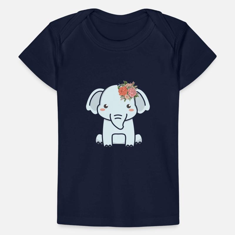 Elephant Elephant Elephant Proboscis Zoo Circus Baby Premium Organic T-shirt